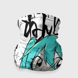 Бандана-труба Hatsune Miku Vocaloid, цвет: 3D-принт