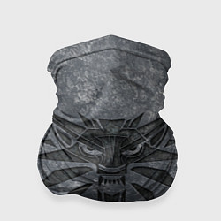 Бандана-труба THE WITCHER LOGO STONE, цвет: 3D-принт