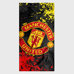 Бандана-труба MANCHESTER UNITED, БРЫЗГИ КРАСОК, цвет: 3D-принт — фото 2