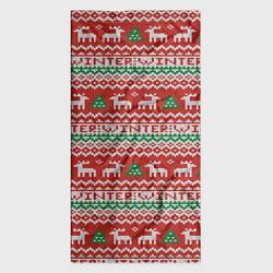 Бандана-труба Deer Christmas Pattern, цвет: 3D-принт — фото 2