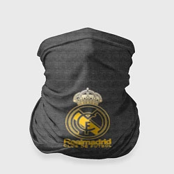 Бандана-труба Real Madrid graphite theme, цвет: 3D-принт