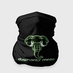 Бандана-труба Elephants mood, цвет: 3D-принт