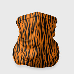 Бандана-труба Тигровые Полосы, цвет: 3D-принт