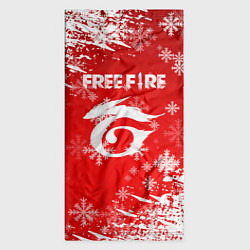 Бандана-труба Free Fire - Новогодний, цвет: 3D-принт — фото 2