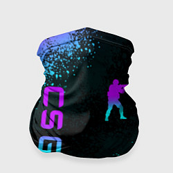 Бандана CS GO NEON SYMBOL STYLE SKIN КС ГО НЕОН