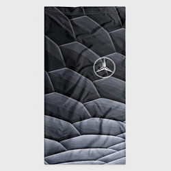 Бандана-труба Mercedes Benz pattern, цвет: 3D-принт — фото 2