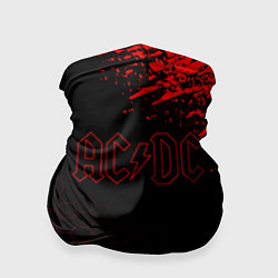 Бандана-труба ACDC соты, цвет: 3D-принт