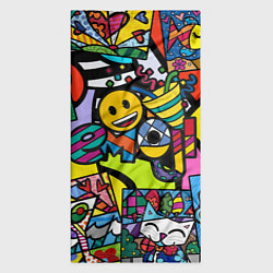 Бандана-труба Romero Britto - emoji, цвет: 3D-принт — фото 2