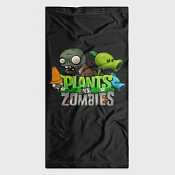 Бандана-труба Персонажи Plants vs Zombies, цвет: 3D-принт — фото 2