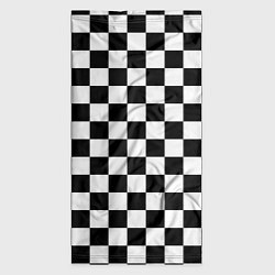 Бандана-труба Chess Squares Cubes, цвет: 3D-принт — фото 2