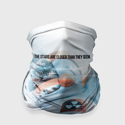 Бандана-труба The stars are closer than they seem, цвет: 3D-принт