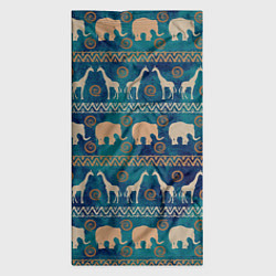 Бандана-труба Жирафы и слоны, цвет: 3D-принт — фото 2