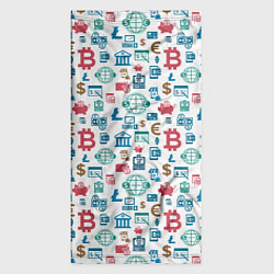 Бандана-труба Виртуальная Валюта Currency, цвет: 3D-принт — фото 2