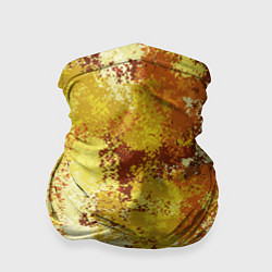 Бандана-труба Спортивный камуфляж Пикси - Лимон, цвет: 3D-принт