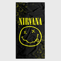 Бандана-труба NIRVANA логотипы, цвет: 3D-принт — фото 2