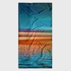 Бандана-труба Море с размытым фоном, цвет: 3D-принт — фото 2