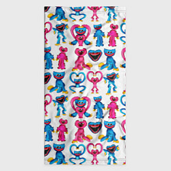 Бандана-труба POPPY PLAYTIME HAGGY WAGGY AND KISSY MISSY PATTERN, цвет: 3D-принт — фото 2