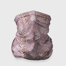 Бандана-труба 3D листья текстуры, цвет: 3D-принт