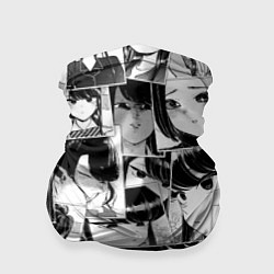 Бандана-труба Komi san pattern, цвет: 3D-принт