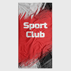 Бандана-труба Sport Club Спортивный клуб, цвет: 3D-принт — фото 2