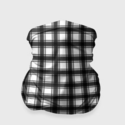 Бандана Black and white trendy checkered pattern