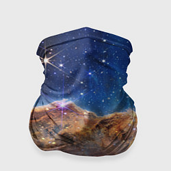Бандана-труба Туманность Киля, цвет: 3D-принт