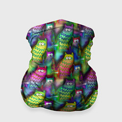 Бандана-труба Много котиков, цвет: 3D-принт