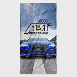 Бандана-труба Audi ABT - sportsline на трассе, цвет: 3D-принт — фото 2