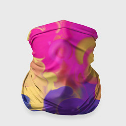 Бандана-труба Разноцветный дым, цвет: 3D-принт