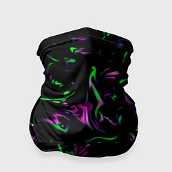 Бандана-труба Токсичные кляксы, цвет: 3D-принт
