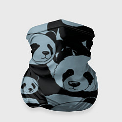 Бандана-труба Panda summer song, цвет: 3D-принт