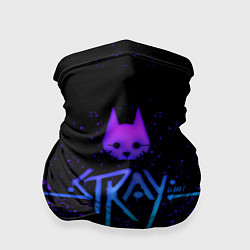 Бандана Stray neon paint splashes