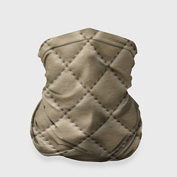 Бандана-труба Стёганая кожа - fashion texture, цвет: 3D-принт