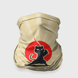 Бандана-труба Кот-ниндзя, цвет: 3D-принт
