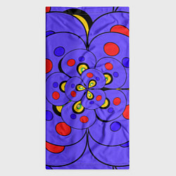 Бандана-труба Полукруг яркий орнамент, цвет: 3D-принт — фото 2