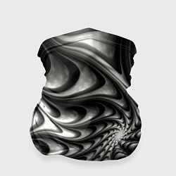 Бандана Abstract fractal grey