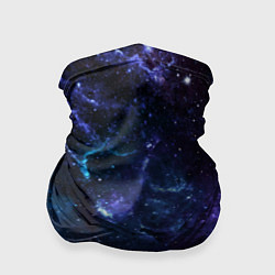 Бандана-труба Сияние галактик Космос, цвет: 3D-принт
