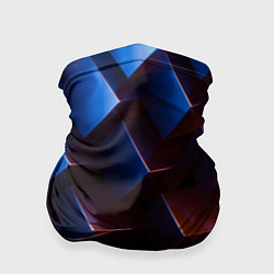 Бандана-труба Геометрия с градиентом, цвет: 3D-принт