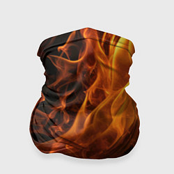 Бандана-труба Пламя удачи, цвет: 3D-принт