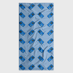 Бандана-труба Синяя консоль тетрис, цвет: 3D-принт — фото 2