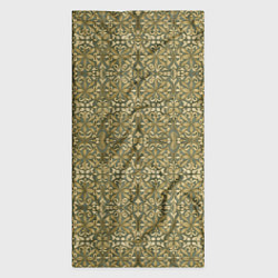 Бандана-труба Средневековый лиственный узор, цвет: 3D-принт — фото 2