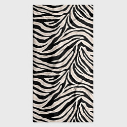 Бандана-труба Полосатая шкура зебры, белого тигра, цвет: 3D-принт — фото 2