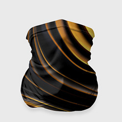 Бандана-труба Золотые барельефы, цвет: 3D-принт