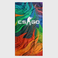 Бандана-труба Cs Go Logo Color, цвет: 3D-принт — фото 2