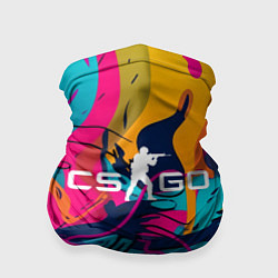 Бандана Counter Strike Go Logo Color