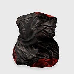 Бандана-труба Black red texture, цвет: 3D-принт