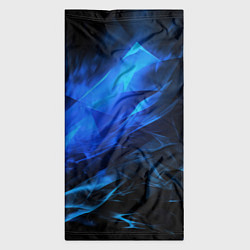 Бандана-труба Blue black background, цвет: 3D-принт — фото 2