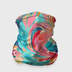 Бандана-труба Акварельная абстракция, цвет: 3D-принт