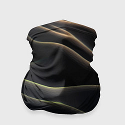 Бандана-труба Объемная темная текстура, цвет: 3D-принт