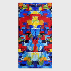 Бандана-труба Colorful abstraction - vogue - paint, цвет: 3D-принт — фото 2